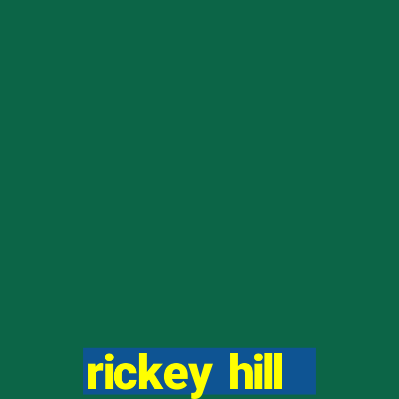 rickey hill - wikipedia